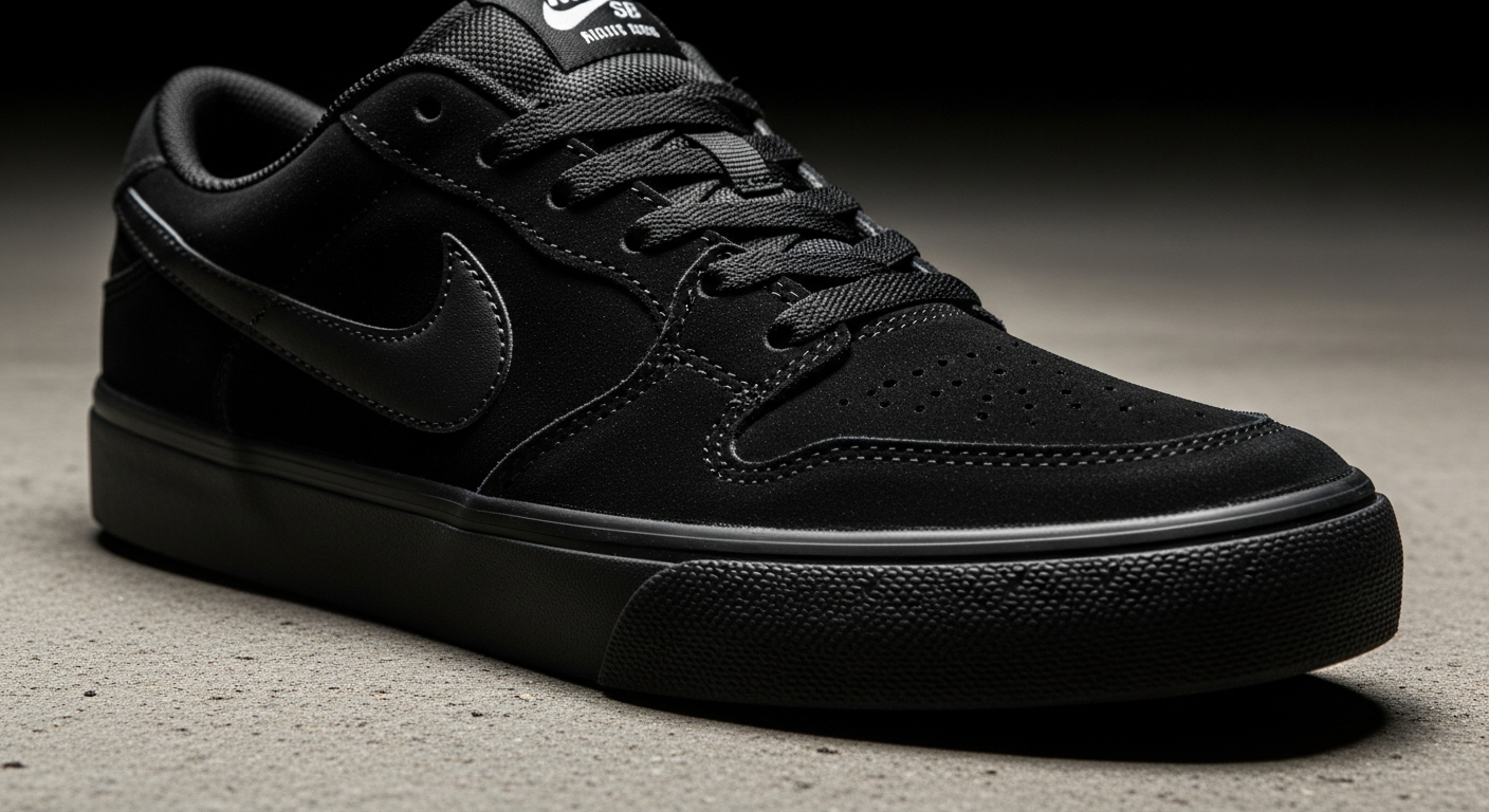 Nike SB Nyjah Free 3 black skateboarding shoe 2026