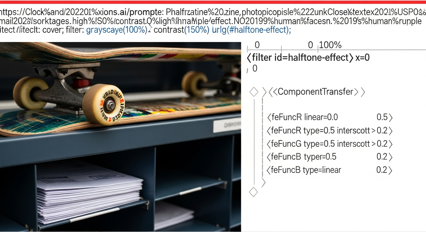 Skateboard et courrier USPS reconversion Joey Brezinski facteur Los Angeles