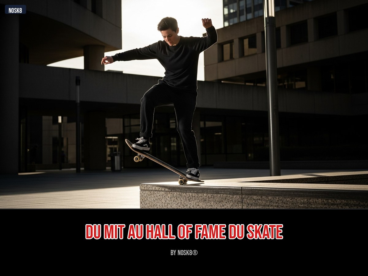 Du mit au hall of fame du skate