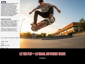 Le tre flip — le graal du street skate