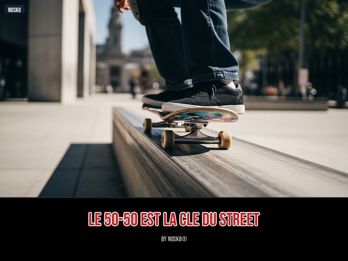 Le 50-50 est la cle du street
