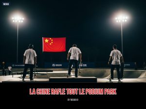 La chine rafle tout le podium park