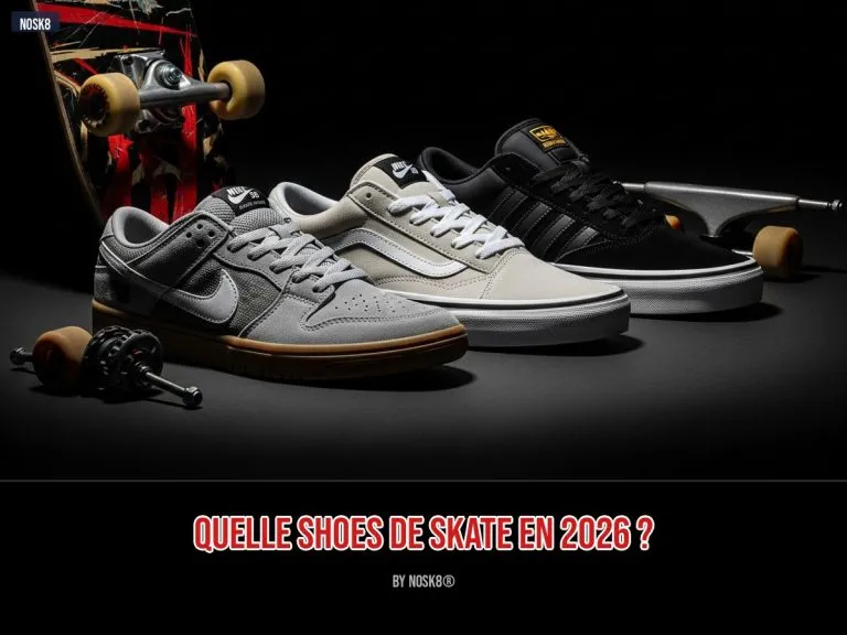 Chaussures de skate 2026 — Nike SB, Vans ou Adidas : le guide pour choisir