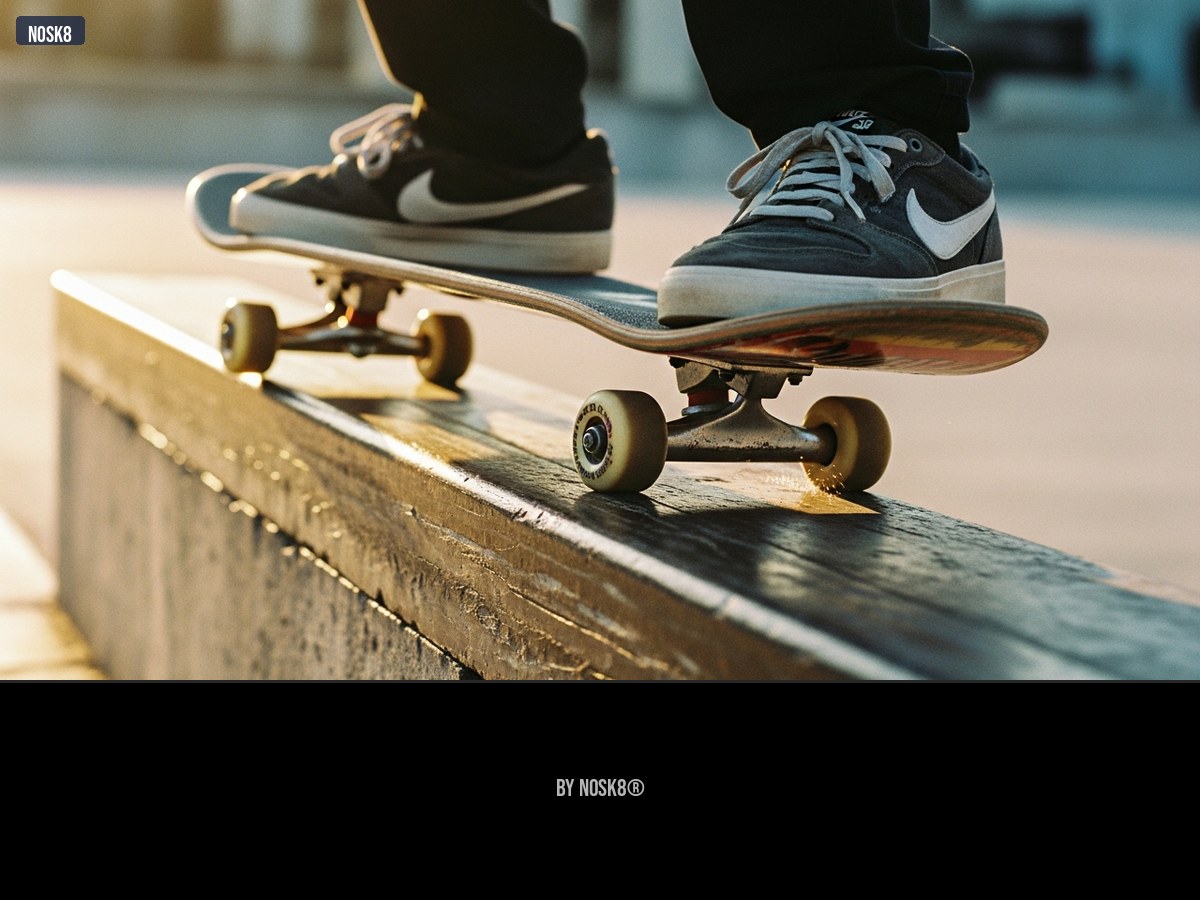 Tailslide grind sur ledge béton — technique signature du skate de rue