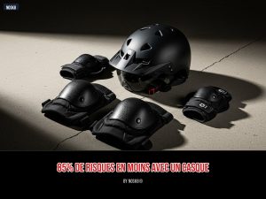 85% de risques en moins avec un casque