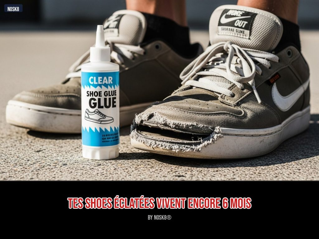 Tes shoes éclatées vivent encore 6 mois