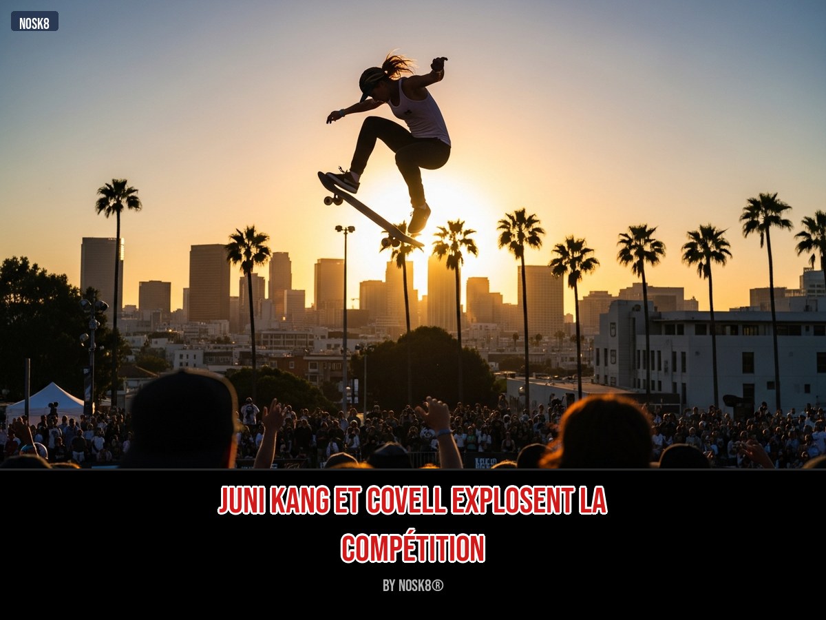 Juni kang et covell explosent la compétition