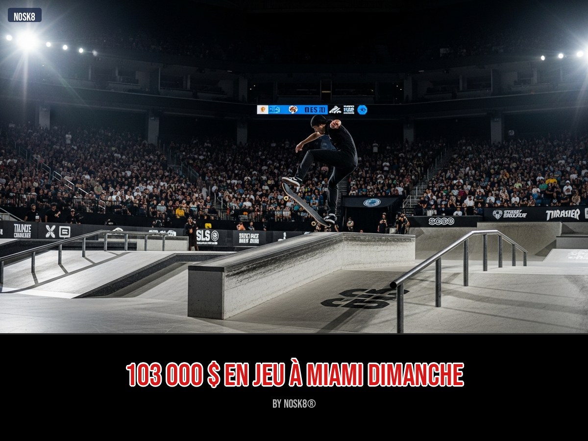 103 000 $ en jeu à miami dimanche