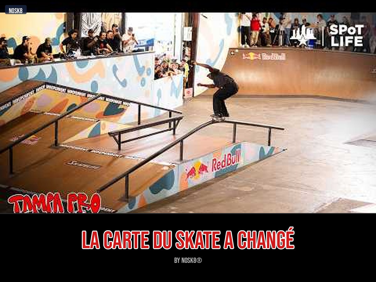 La carte du skate a changé