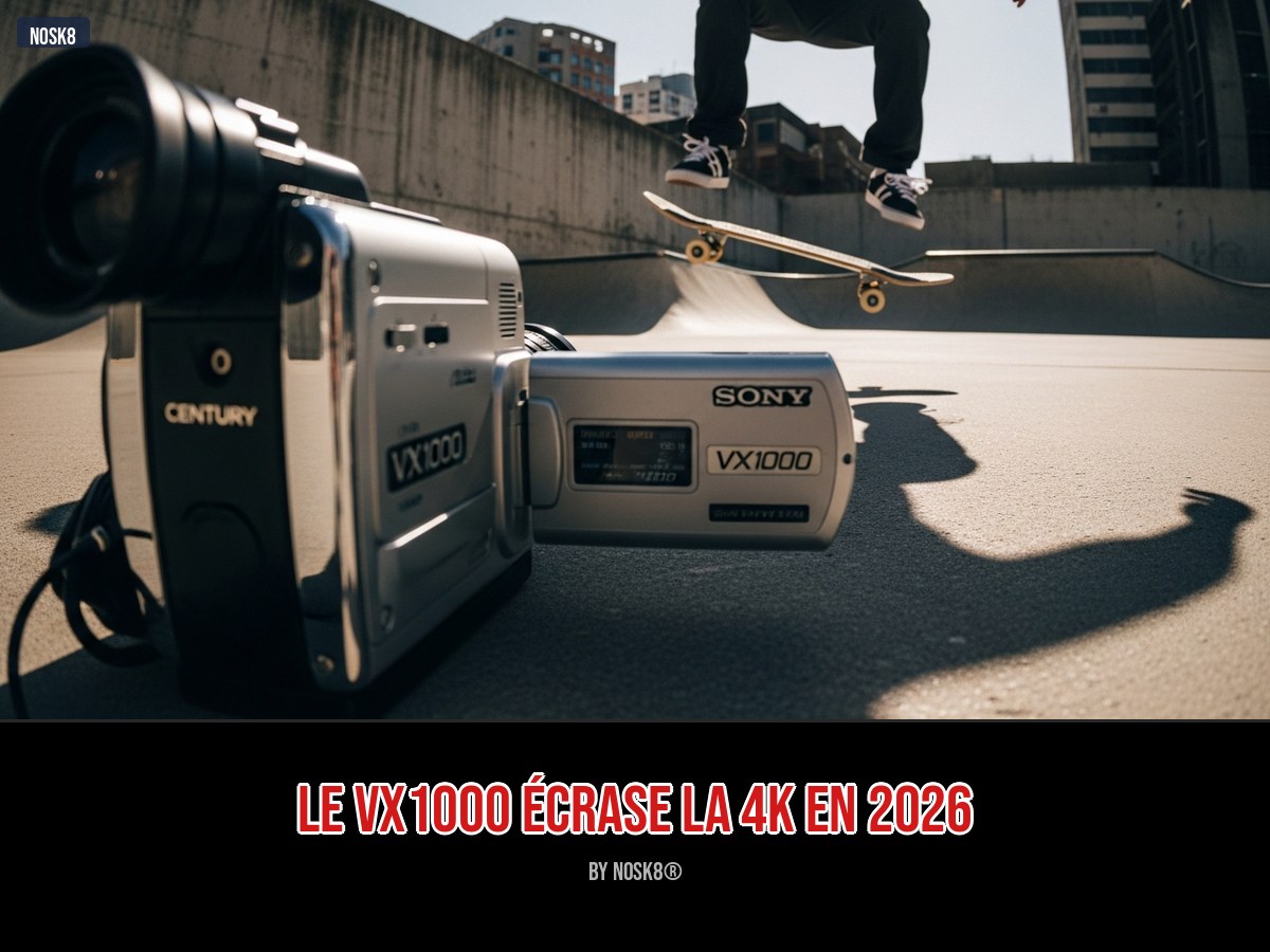 Le vx1000 écrase la 4k en 2026