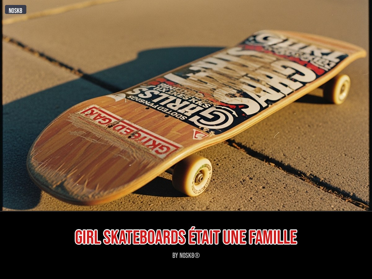 Girl Skateboards graphique deck 2003 chronique