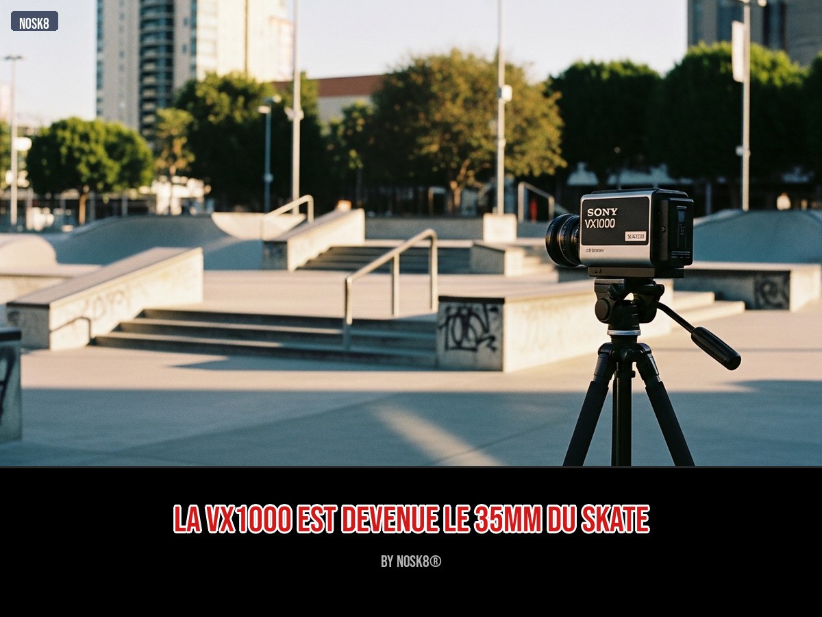 Sony VX1000 caméra skate vidéo 2003 vintage