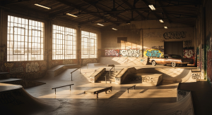 SLS Downtown Los Angeles Takeover 2026 course street skating lowrider graffiti Ace Mission Studios