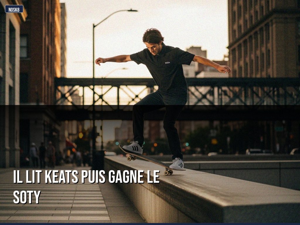 Mark Suciu — il lit Keats entre deux lines, et il a fini par gagner le SOTY