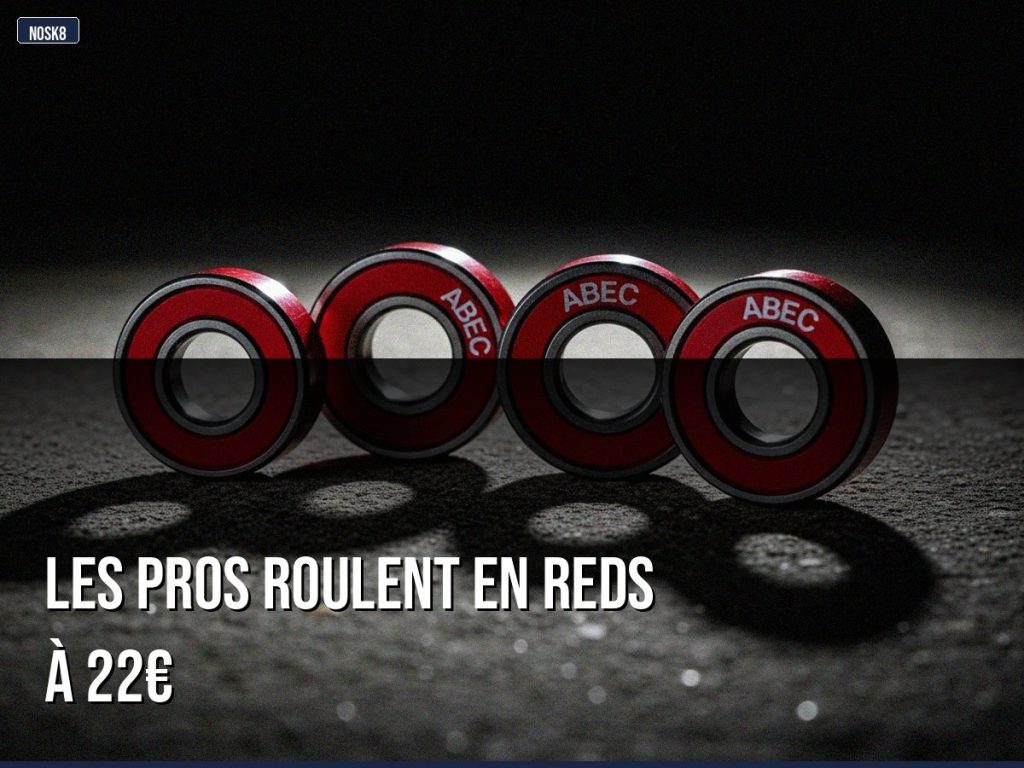 Roulements skate 2026 : ABEC c&rsquo;est du marketing — voilà ce qui te fait rouler vite