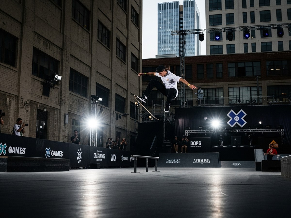 X Games League Draft 2026 skateboard