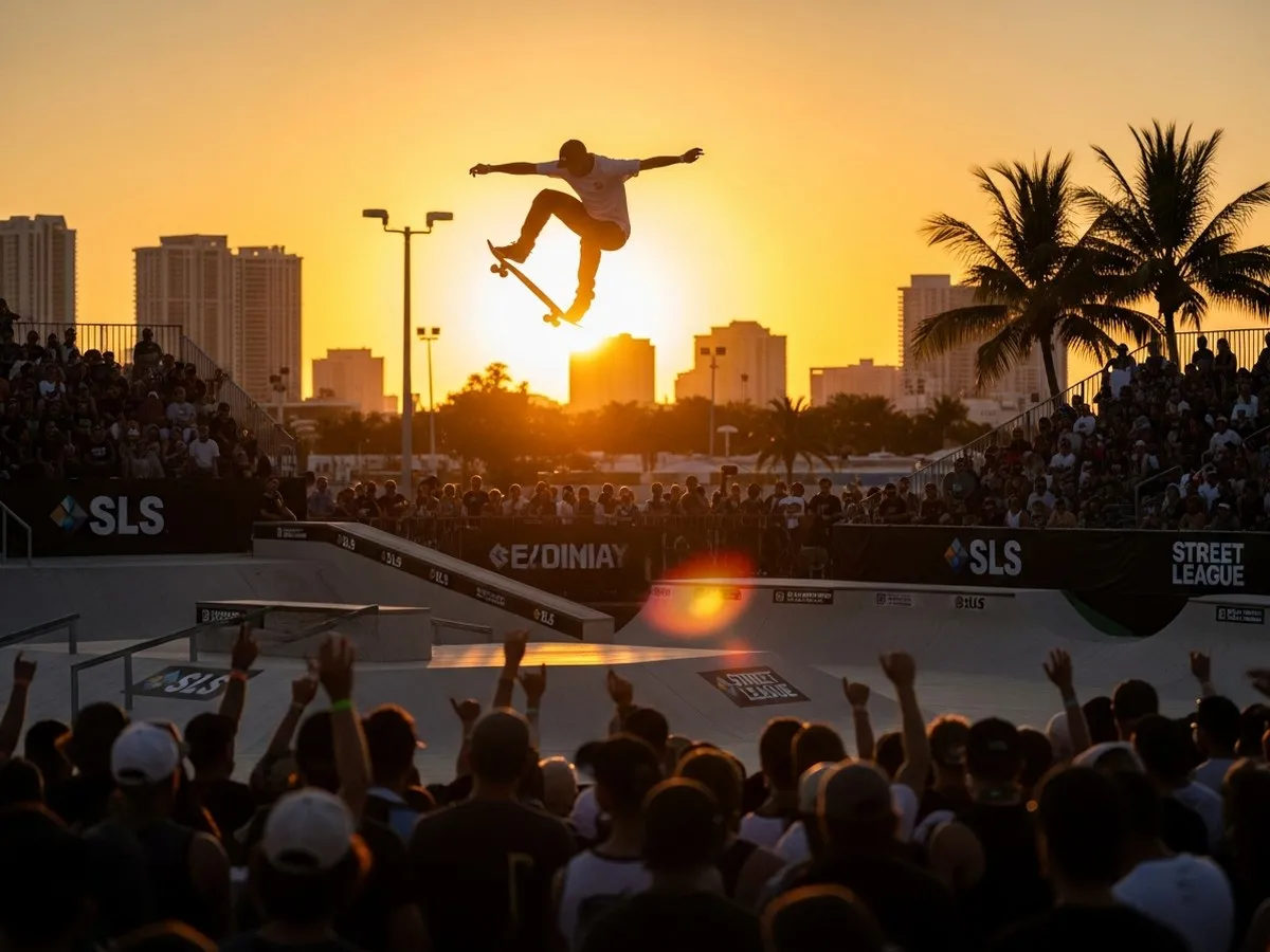 Street League Skateboarding Miami 2026 — contest professionnel