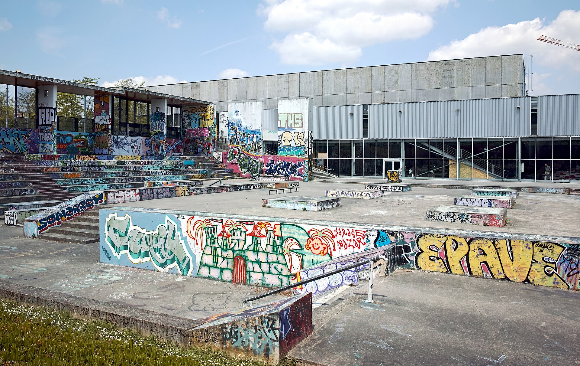 La Halle de Glisse, Lille — skatepark couvert pour débuter