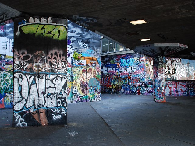 Southbank Undercroft, Londres — spot de skate