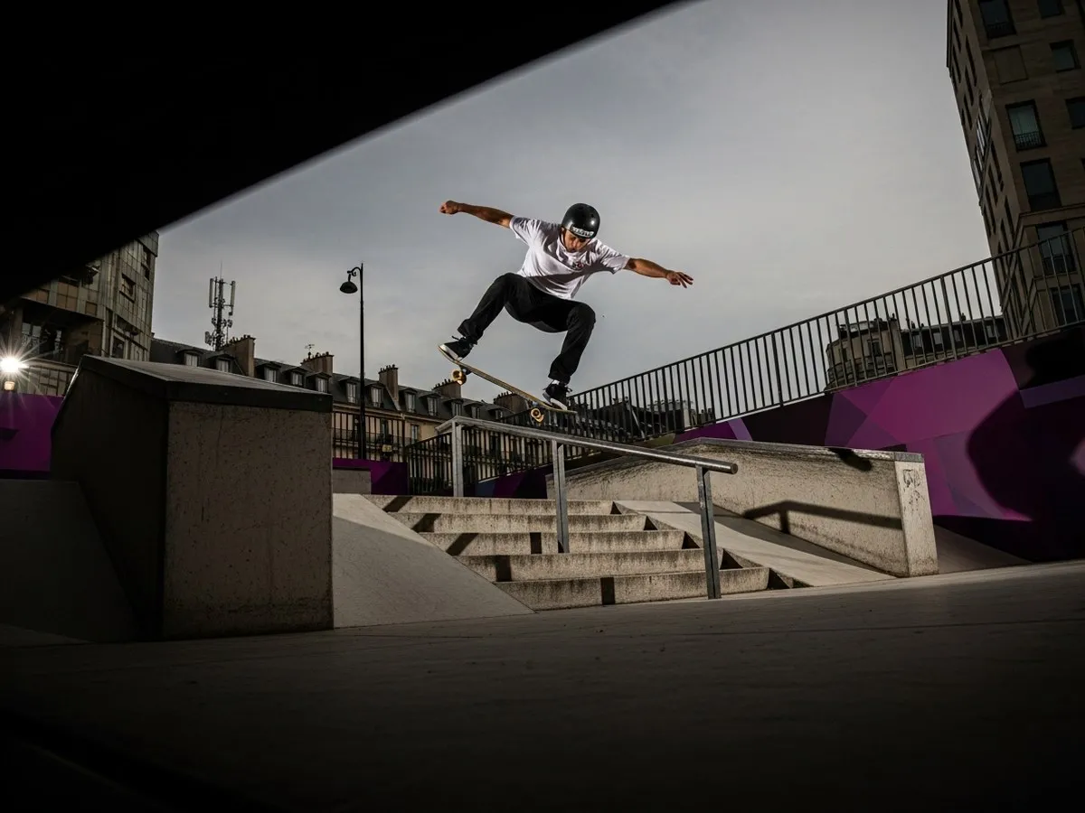 Qualification olympique skateboard Los Angeles 2028 — compétition World Skate Tour