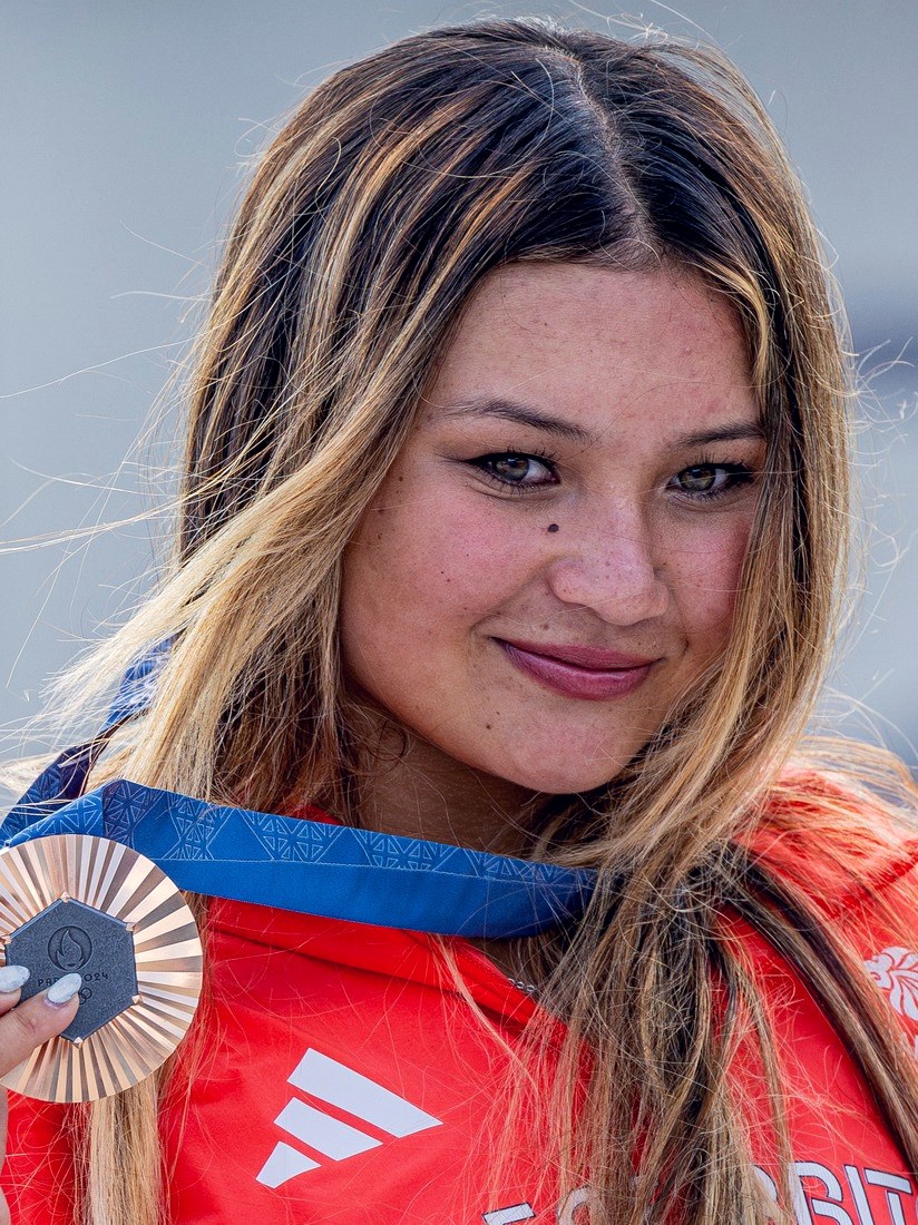 Sky Brown, skateuse park britannique, médaille en main — or en Women's Skateboard Park aux X Games New Orleans 2026