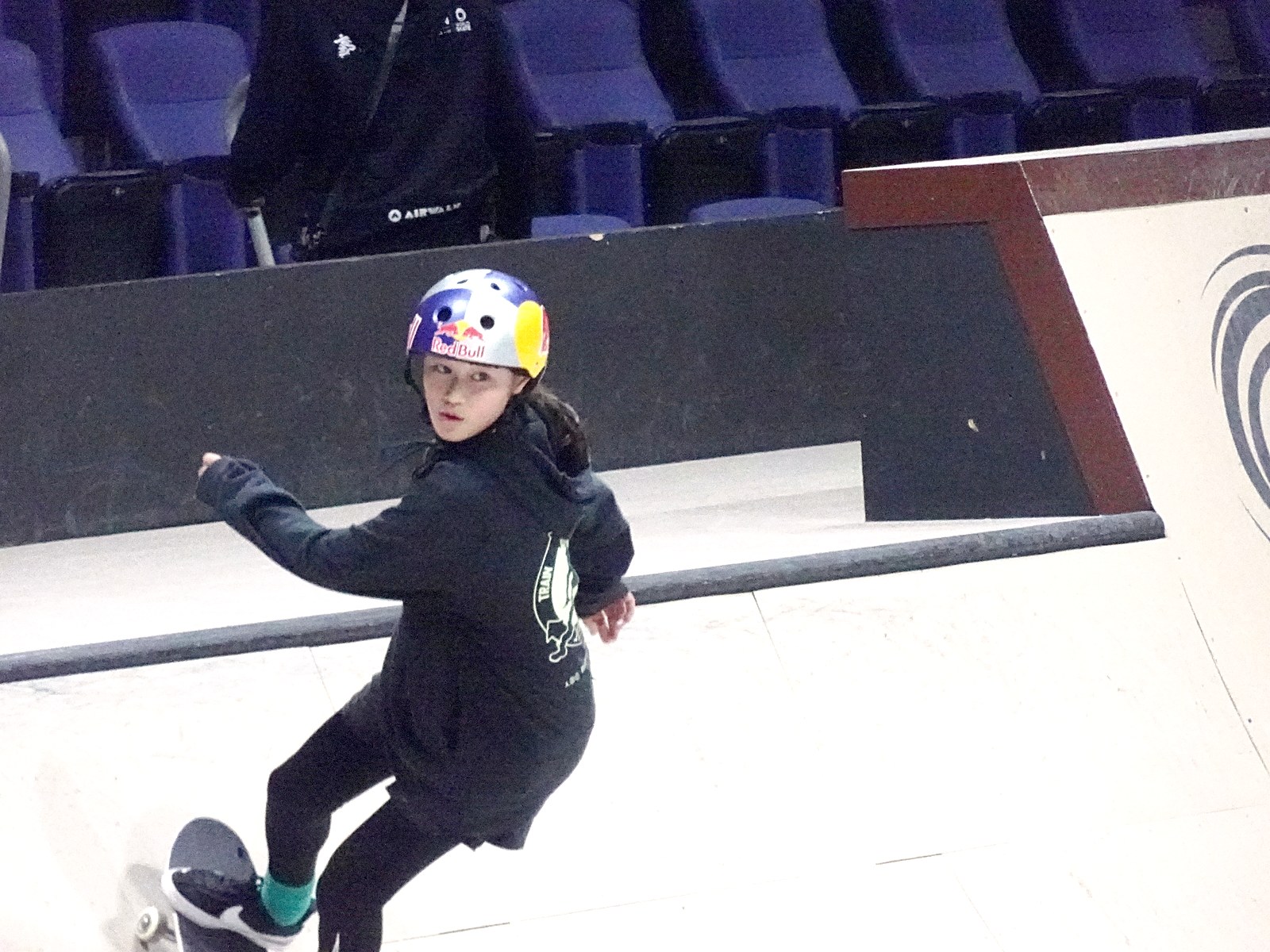 Ginwoo Onodera, rider street japonais à suivre aux Asian Games 2026, sur le module de la finale mondiale 2023 à Tokyo