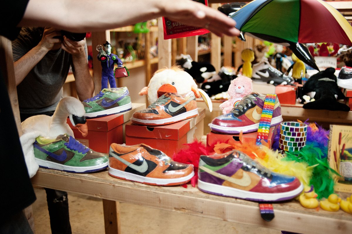 Nike SB Dunks rares en collection — le marché où les prix explosent