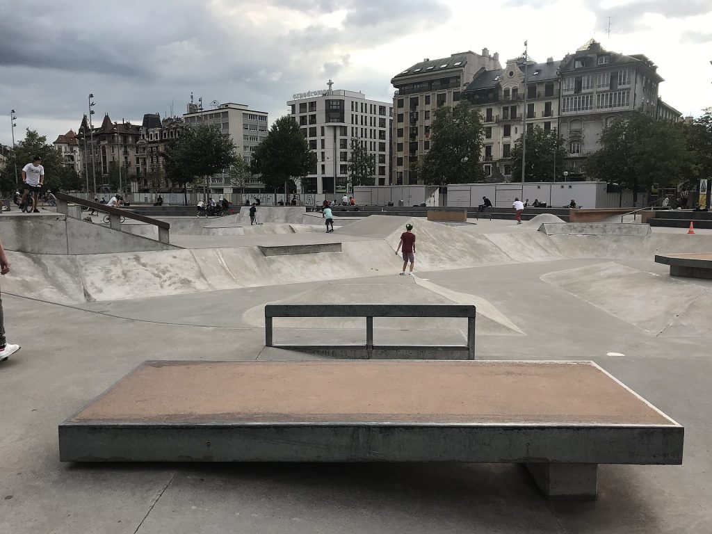 Skatepark de Plainpalais, Genève