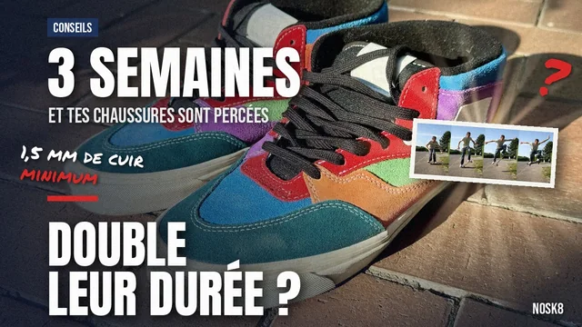 Tes chaussures percent en trois semaines : comment doubler leur durée de vie