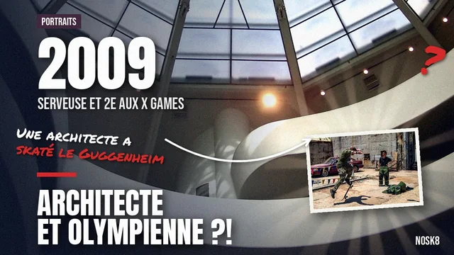 Alexis Sablone est architecte et olympienne : deux vies, ou une seule ?