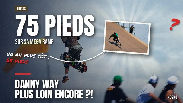 Point X, 2003 : Danny Way saute 75 pieds sur sa Mega Ramp, un an après ses 65 — jusqu&rsquo;où peut aller un saut en skate ?