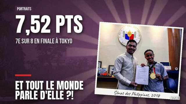 Septième à Tokyo, Margielyn Didal est rentrée à Cebu : pourquoi ?