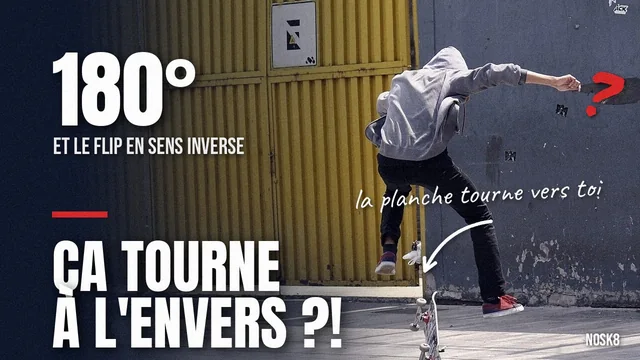 Inward heelflip : le sens de rotation est contre-intuitif, d&rsquo;où ça vient vraiment ?