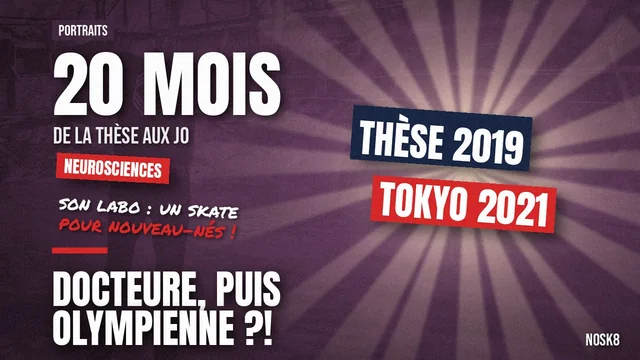 Charlotte Hym : 4 ans de thèse en neurosciences, puis les JO de Tokyo. Comment on tient les deux ?