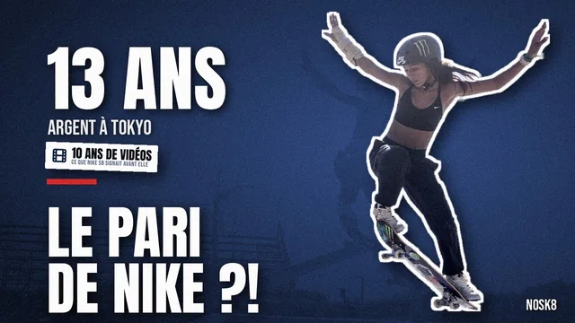 Le pari de Nike SB sur les ados des JO : pourquoi miser sur Rayssa Leal ?