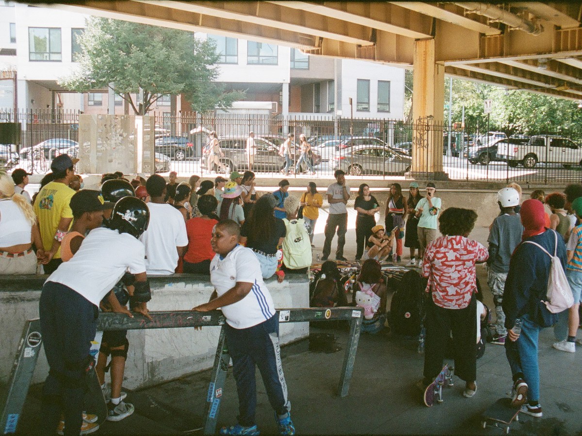 La FATKID Womens Skate Jam de la Harold Hunter Foundation, à Golconda