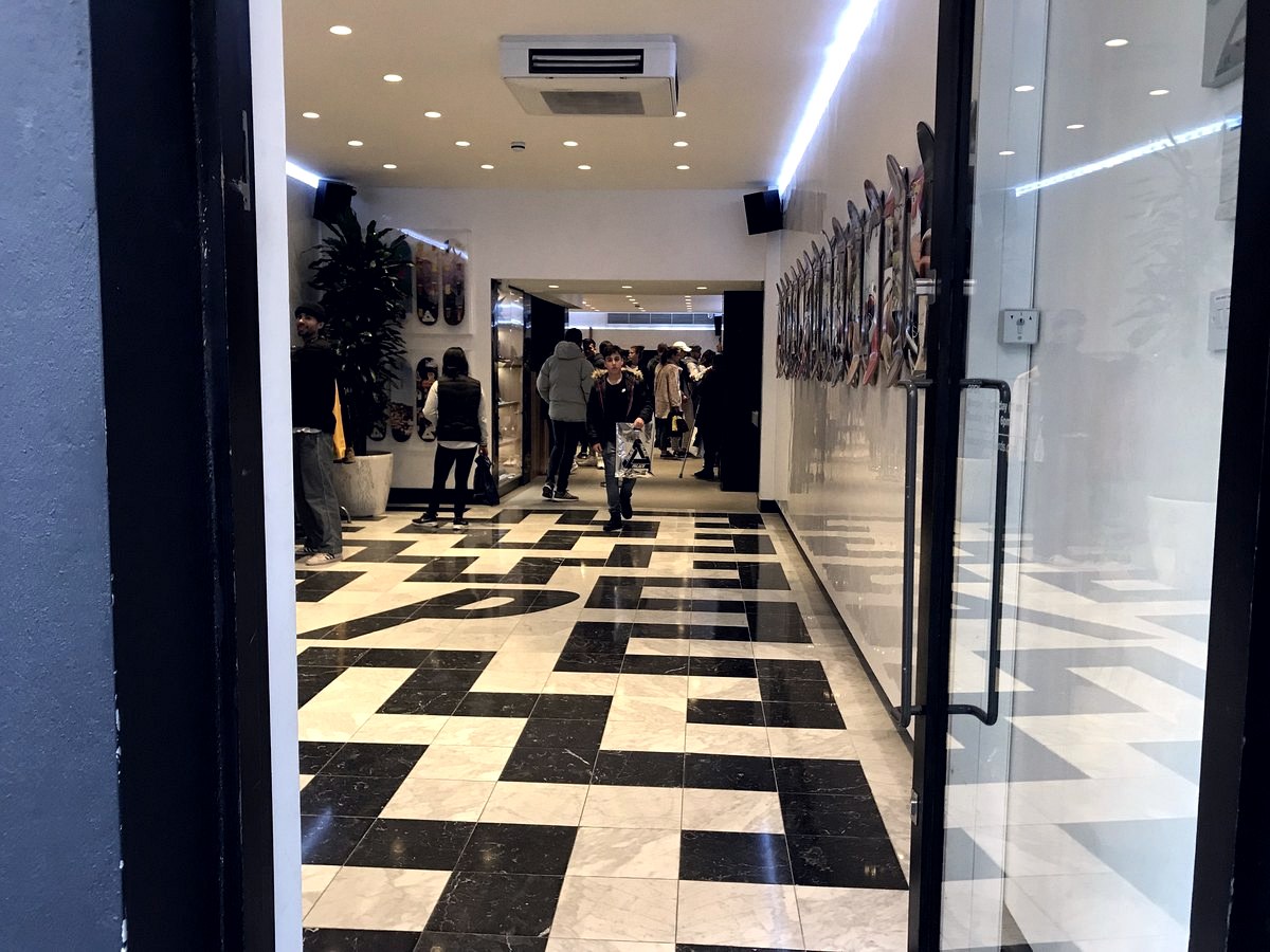 Boutique Palace Skateboards, le rail qui a porté Thames de 2014 à 2019