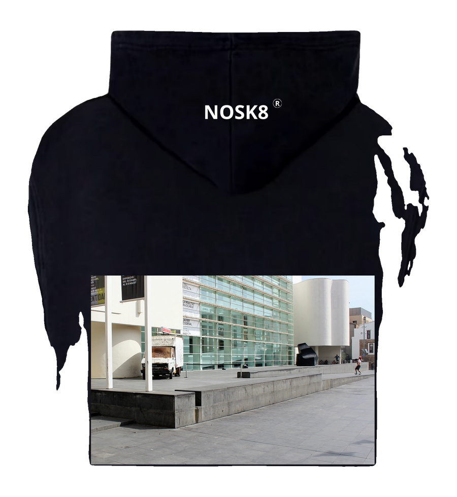 HOODIE NOSK8® P.B HEART #BARÇA - vue 7
