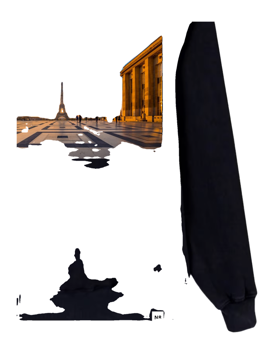 HOODIE NOSK8® P.B HEART #PARIS - vue 7