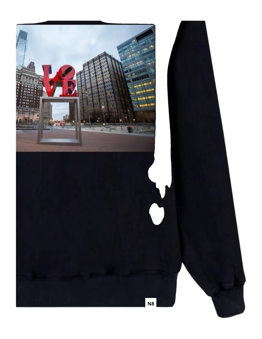 HOODIE NOSK8® P.B HEART #PHILI - vue 7