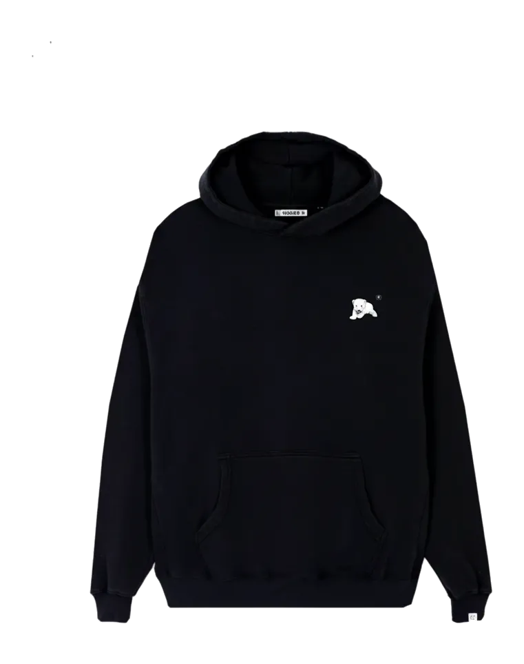 HOODIE NOSK8® P.B HEART #POLARBEAR