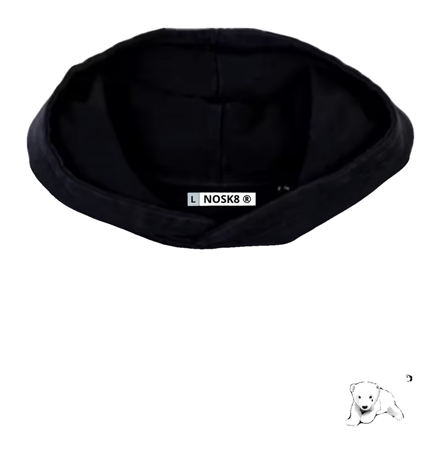 HOODIE NOSK8® P.B HEART #POLARBEAR - vue 4