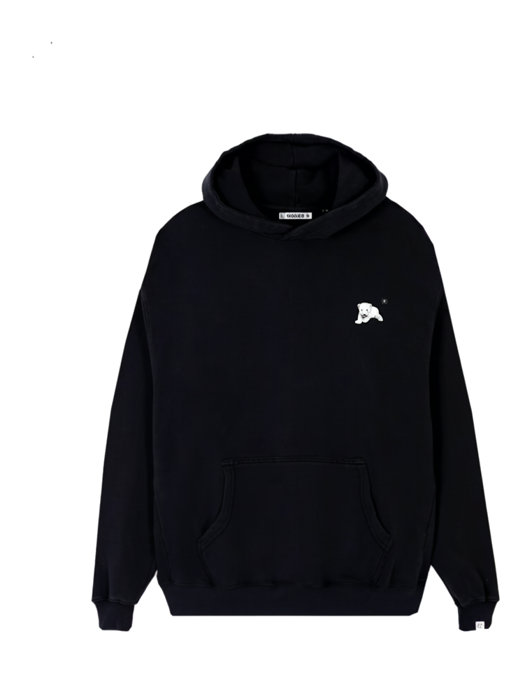 HOODIE NOSK8® P.B HEART #POLARBEAR